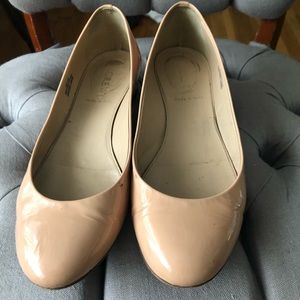 Preowned JCREW Patent Leather Flats Made in Italy